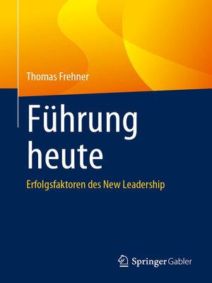 cover image of Führung heute